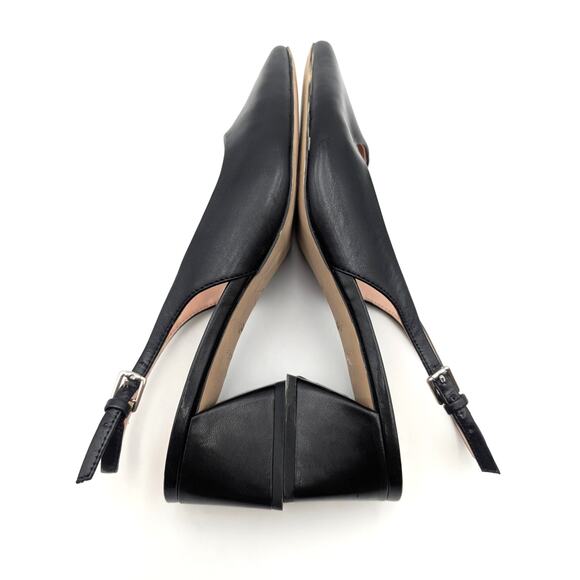 Franco Sarto Jacer Block Heel Slingback Pump Women's Black Size US10M EU41 - Picture 10 of 12